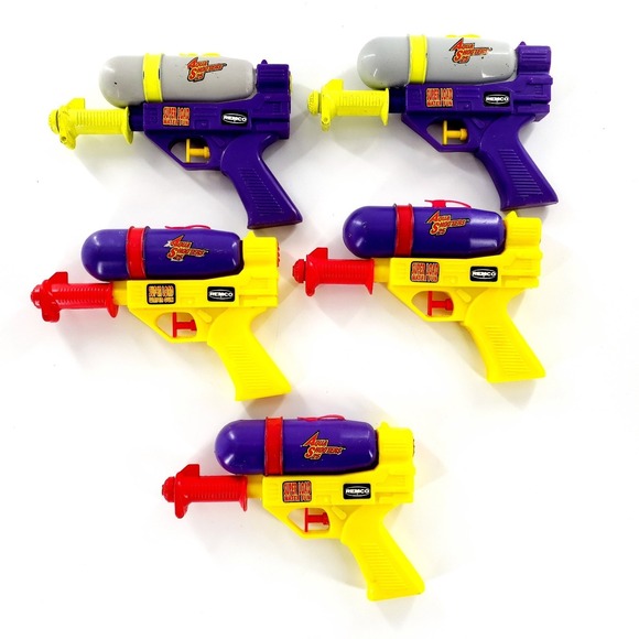 Other - Vintage Remco Aqua Shooters 25 Superload Water Toy Gun Lot Of 5
